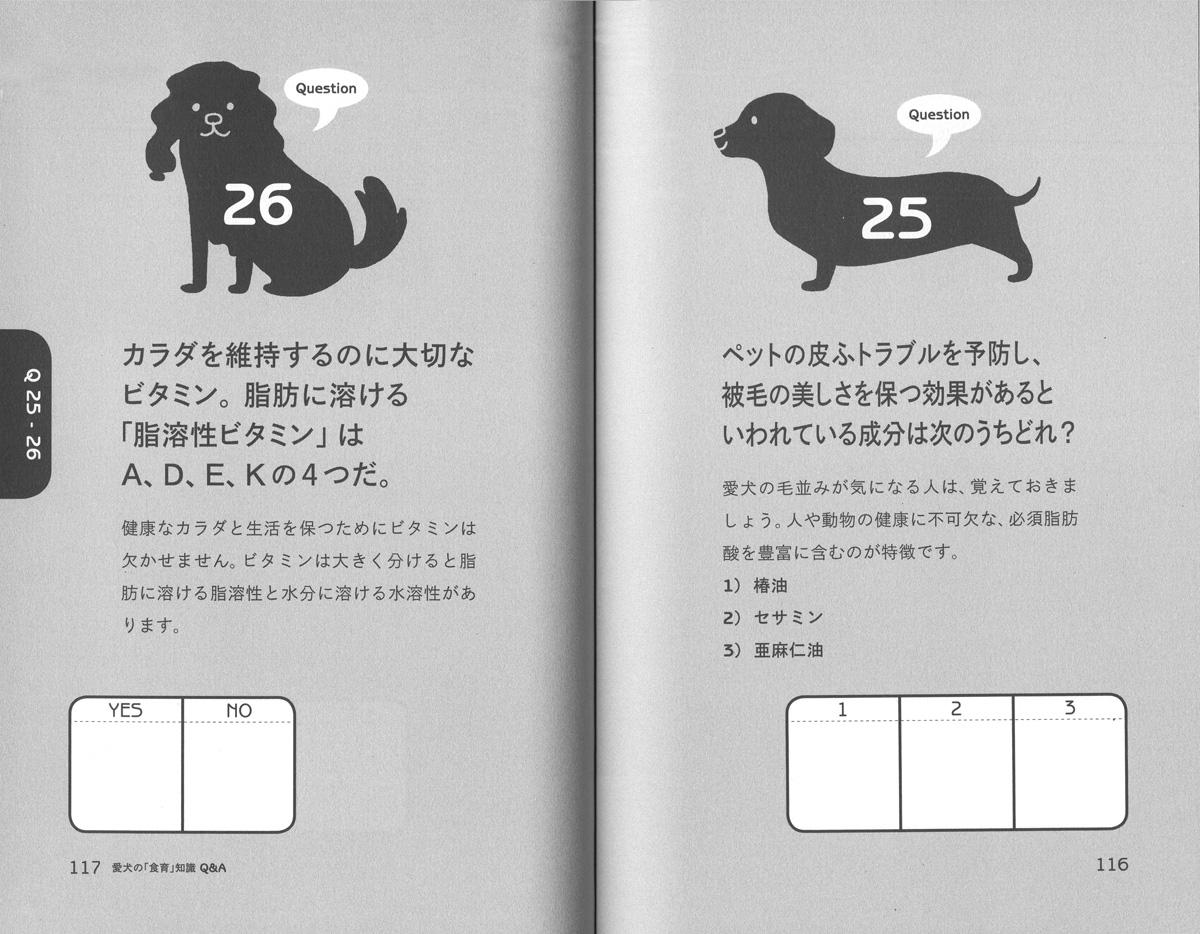 DOG FOOD食育読本イラスト