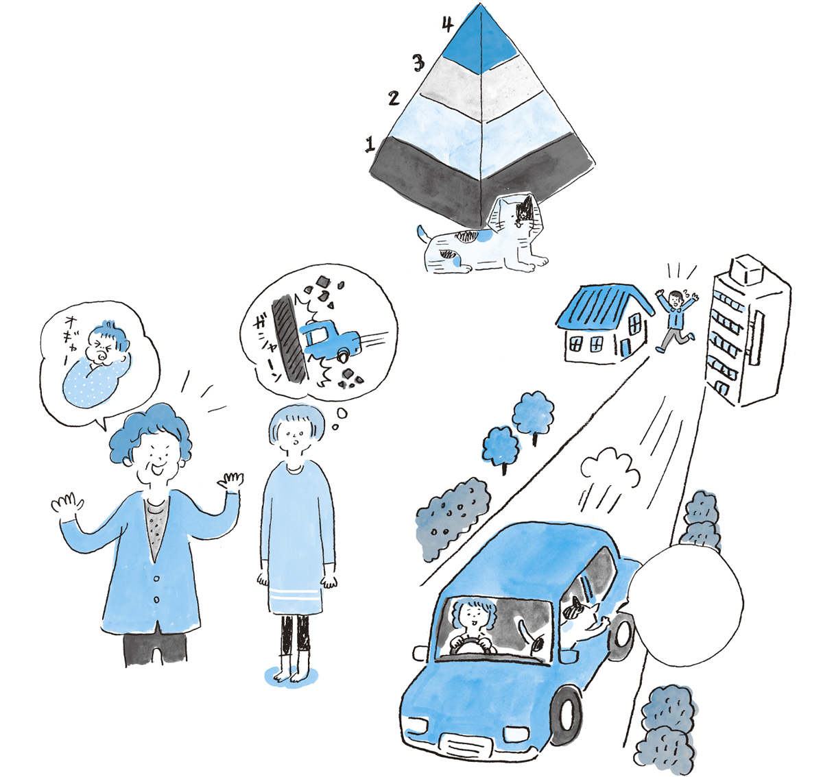 医者の9割はうつを治せないイラスト