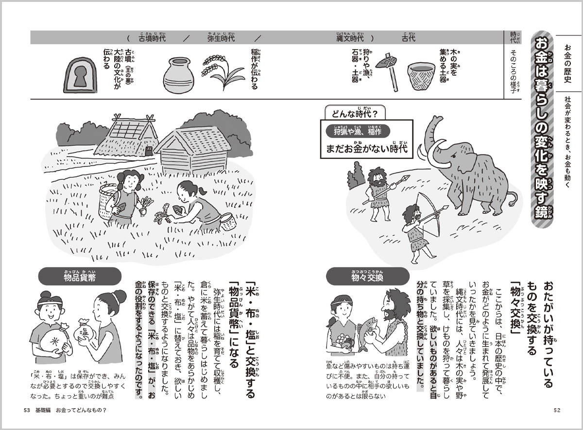 投資家と考える10歳からのお金の本イラスト