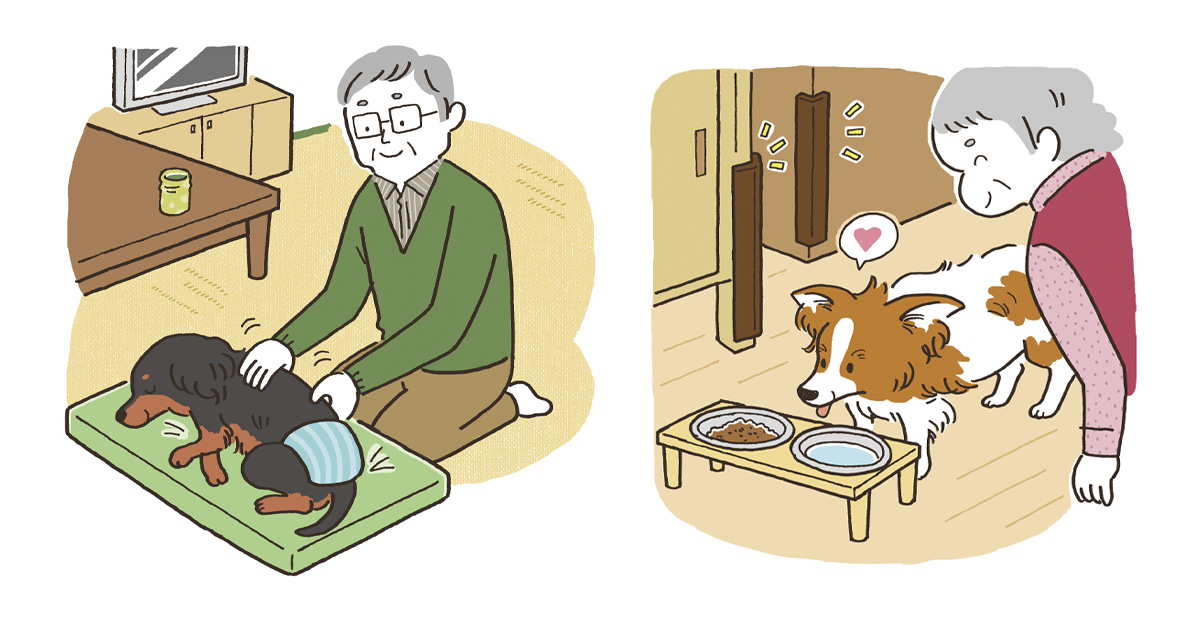 「ペットの老老介護を無理なく乗り切るために」