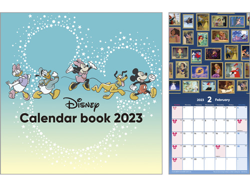 Disney calendar book 2023