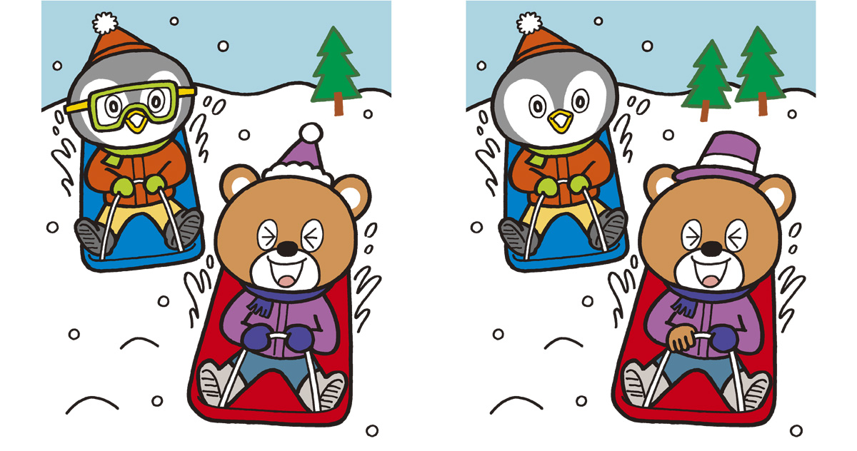 まちがいさがしイラスト