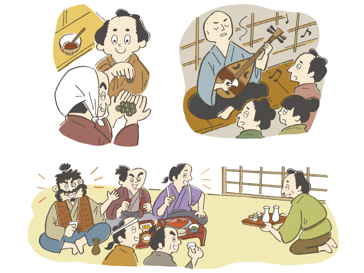 1話5分 おんどく名作イラスト