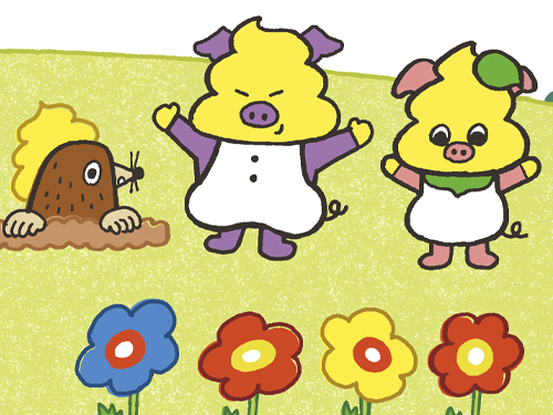 うんこドリルすうじ　３・４さい